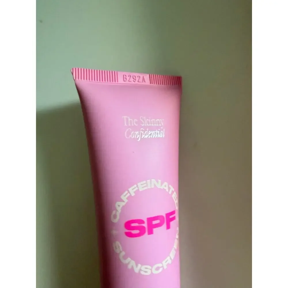 $45 The Skinny Confidential Caffeinated SPF 40 Sunscreen 1.7 oz New Sealed